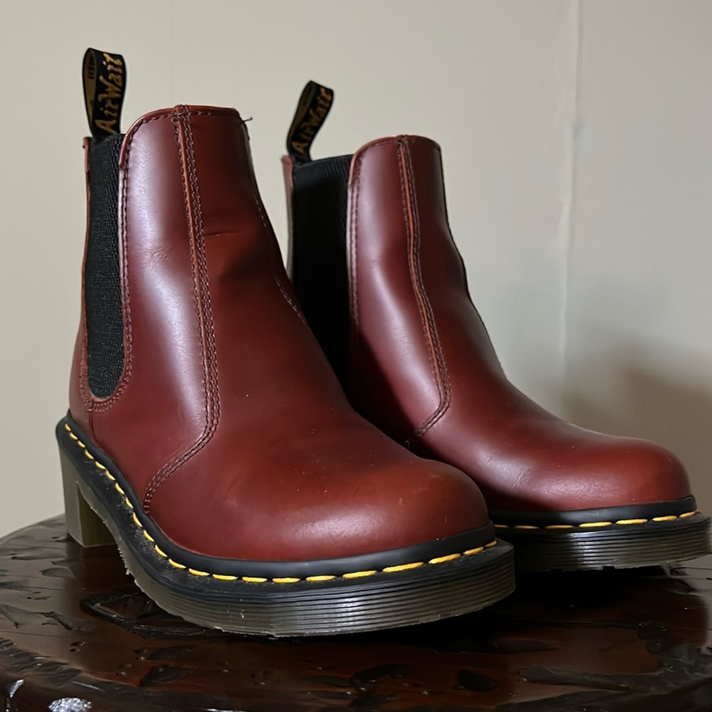 Dr. Martens Cadence Women's Leather Heeled Chelsea Boots